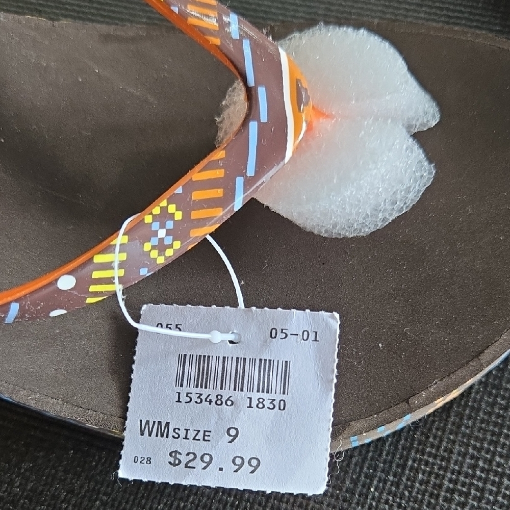 Mossimo Supply Co. Montego Bay Women's Tribal Wedge Sandals - Picture 7 of 7